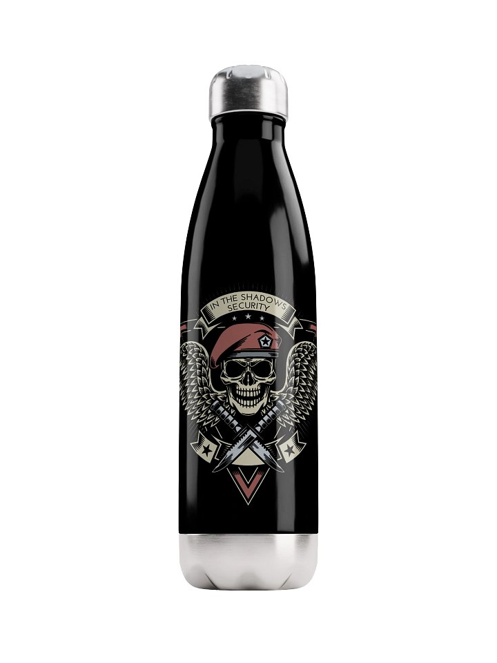 In the Shadows Security Stainless Steel Water Bottle product image (1)