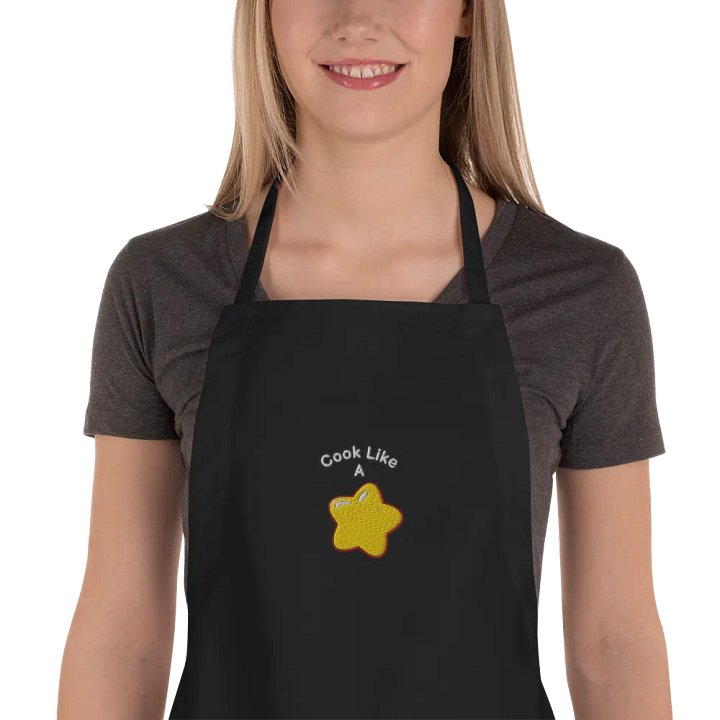 Star Chef Embroidered Apron product image (1)
