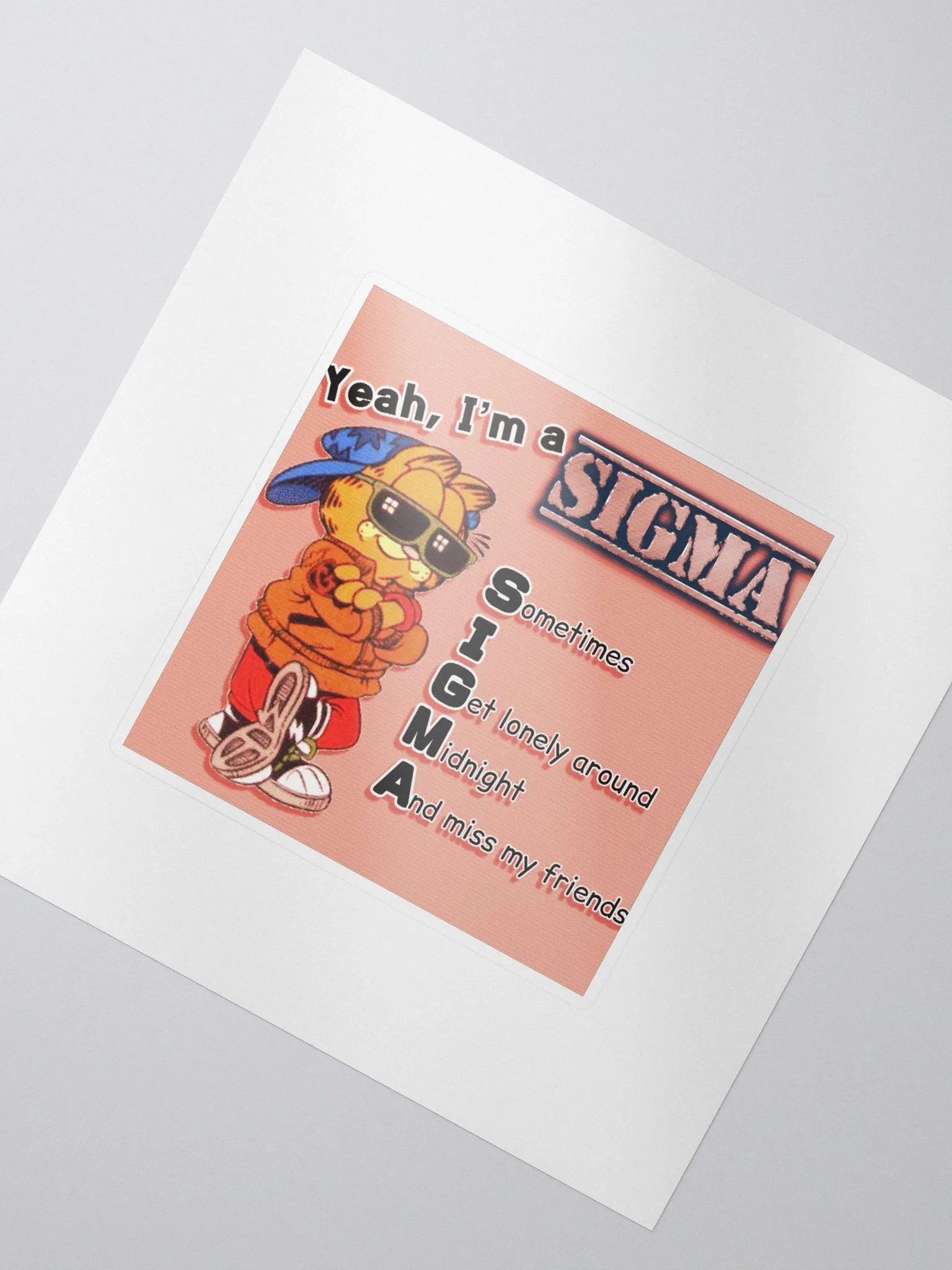 SIGMA Sticker product image (2)