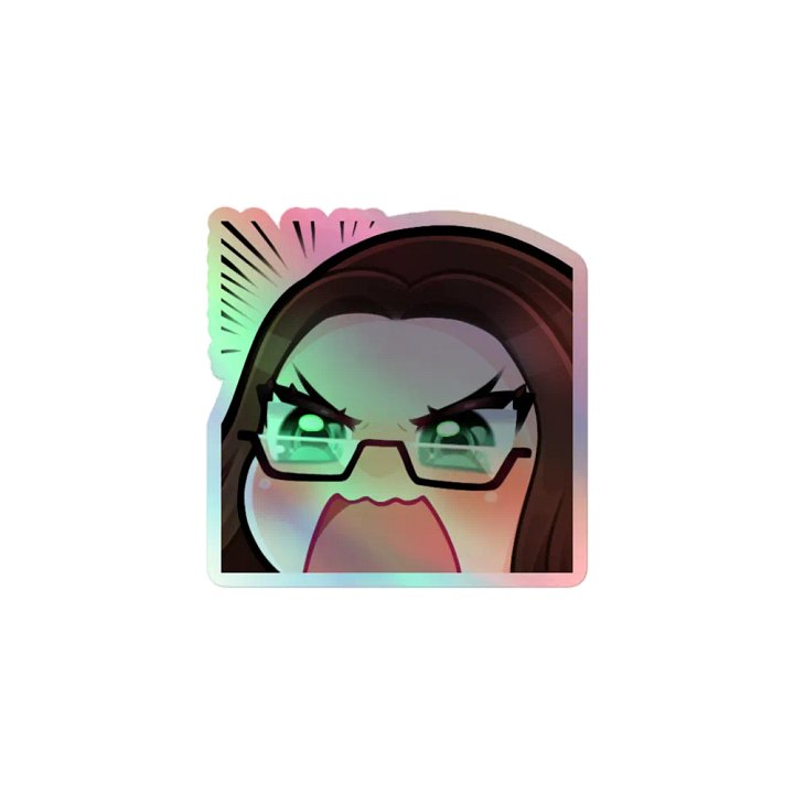 HelgaBean Angry sticker product image (1)