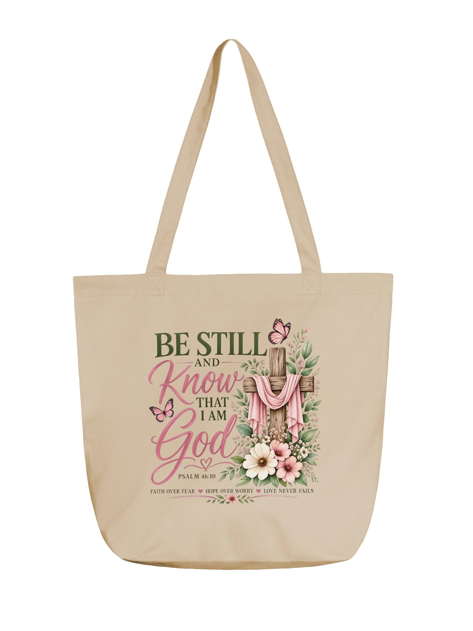 Be Still Faith Tote Bag product image (1)