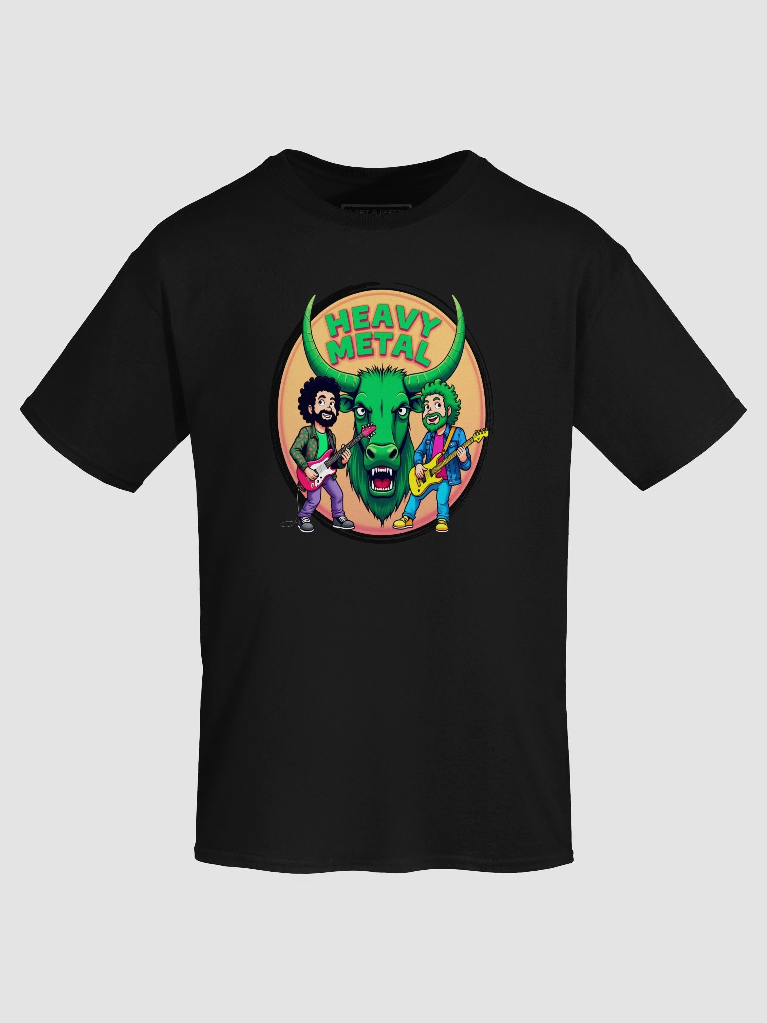Bullshock: The Metal Charge - Heavy Metal - M-ART & DESIGN Tee product image (7)