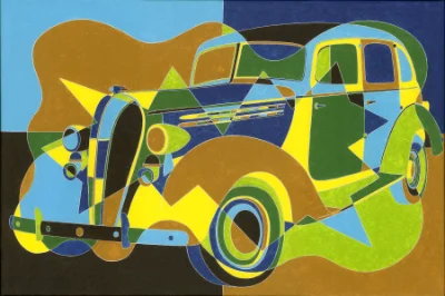 Will & Nellie's Ride ('36 Hudson Terraplane) (2014) Print product image (1)