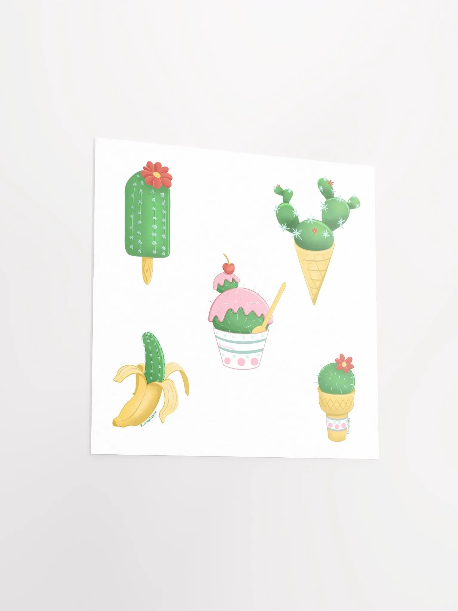 Prickly Treats Art Print product image (3)