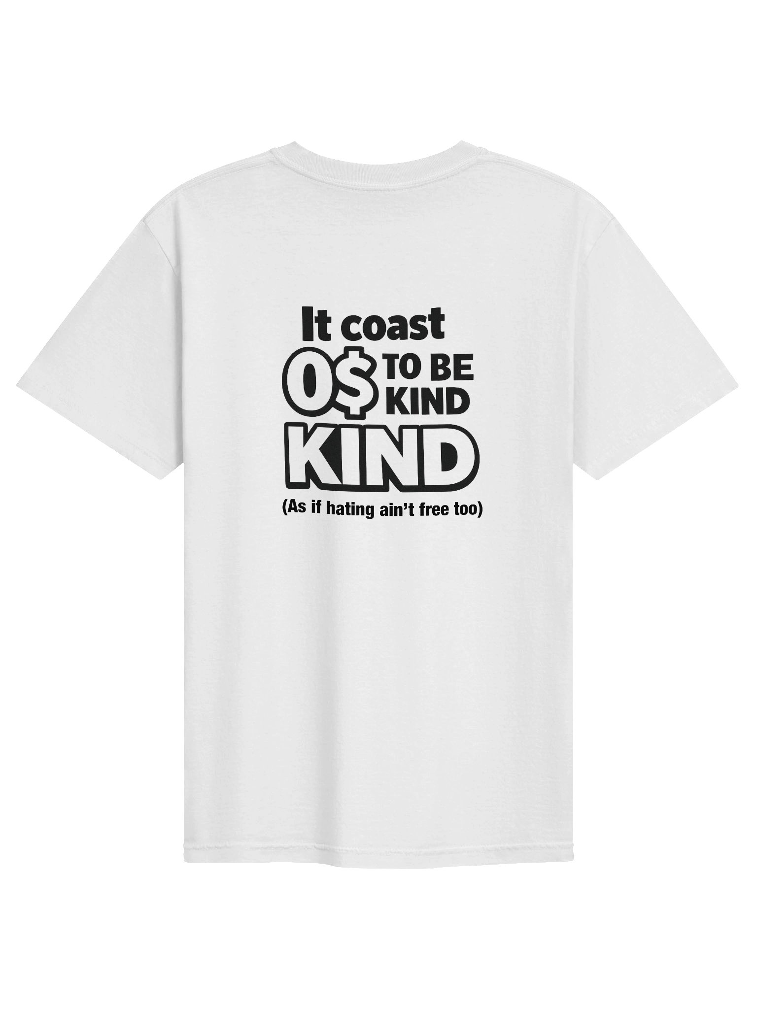 Free Kindness / Free Hate White Tee product image (1)
