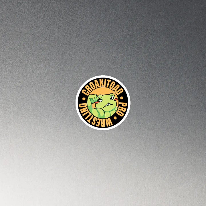 Croakitoad Pro Wrestling Magnet product image (4)