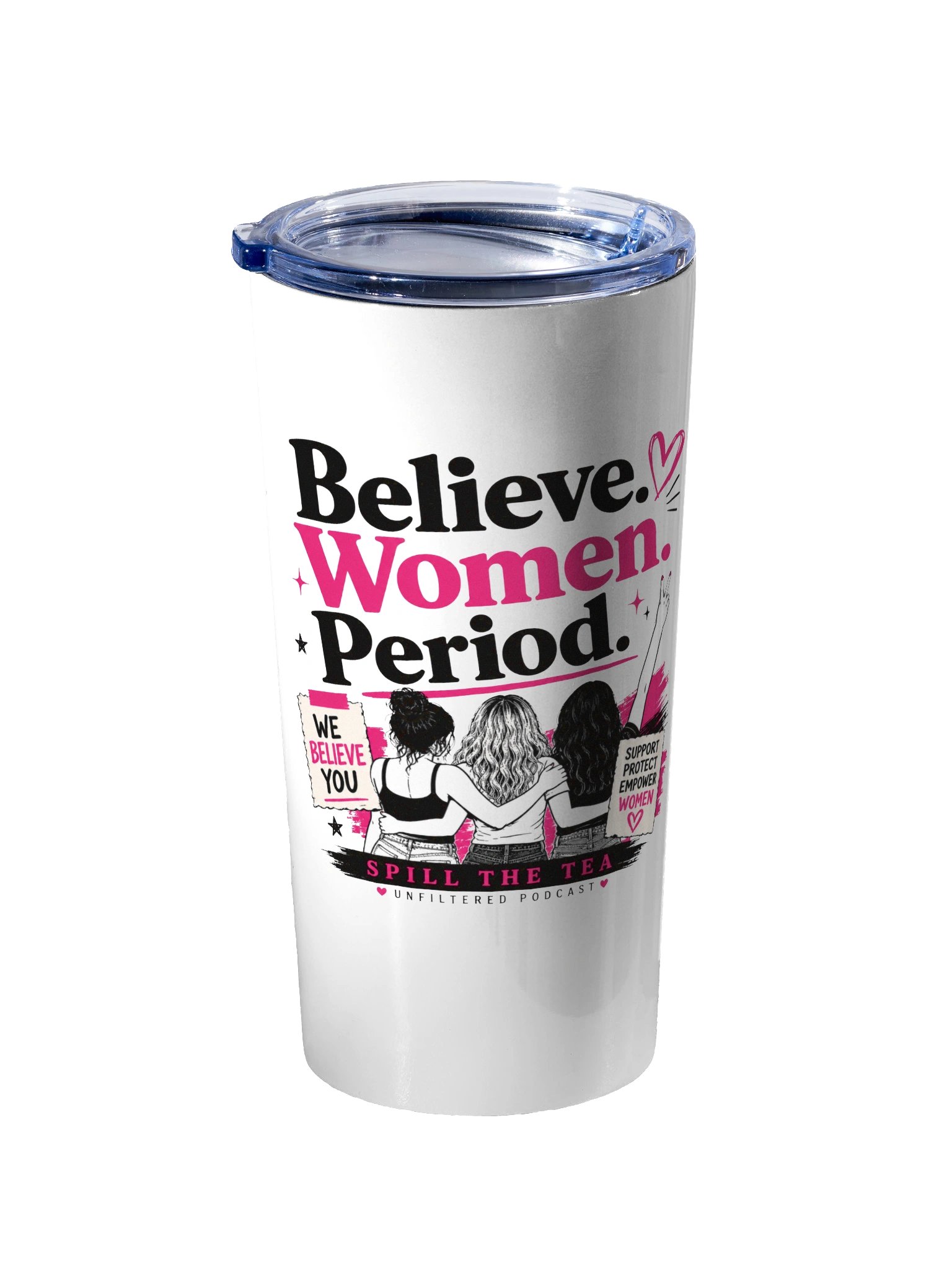 Believe Women Period Tumbler product image (2)