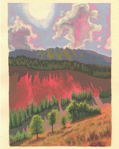 Nurse's Trail

I really wanted to push my belief that I wasn't a landscape artist. I watched a lot of people paint some lands...