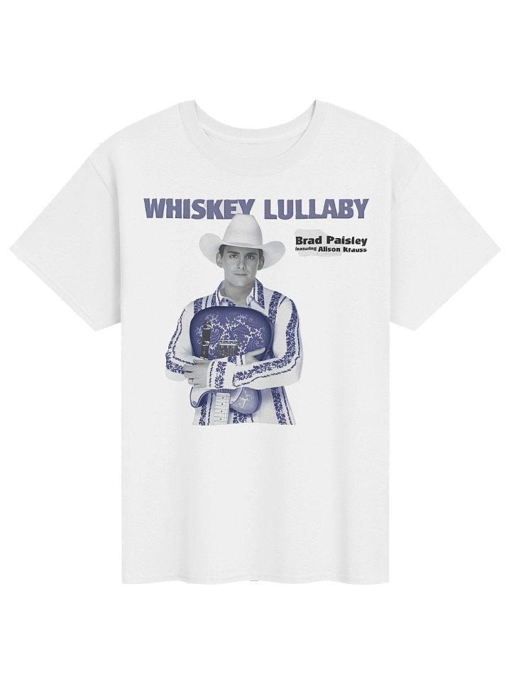 Whiskey Lullaby Brad Paisley Tshirt product image (1)