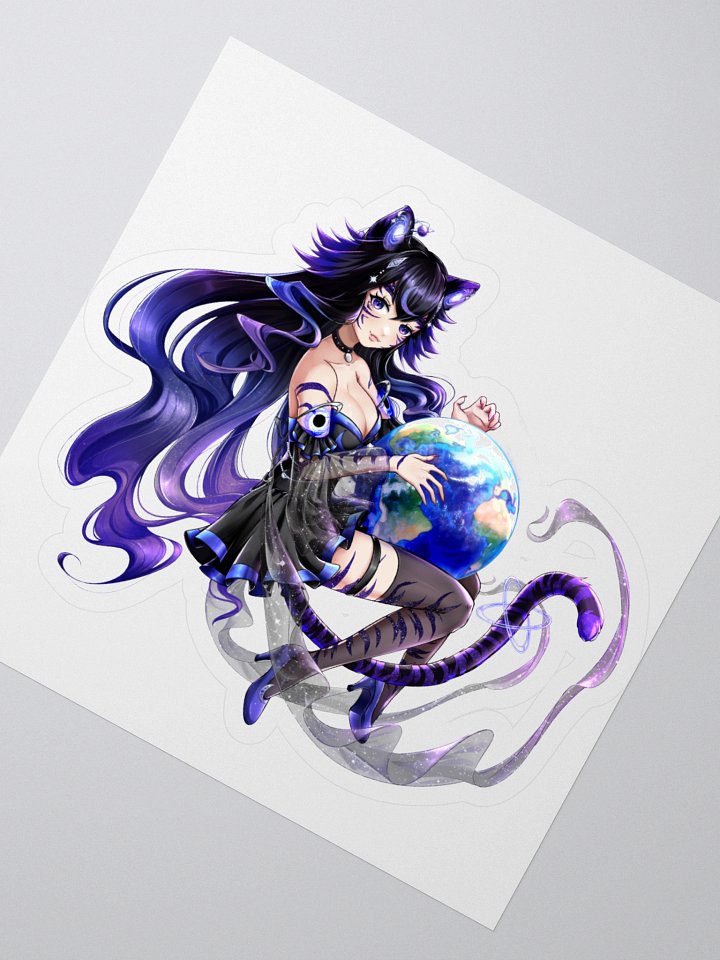 Moona Floating Kiss Cut Sticker product image (2)