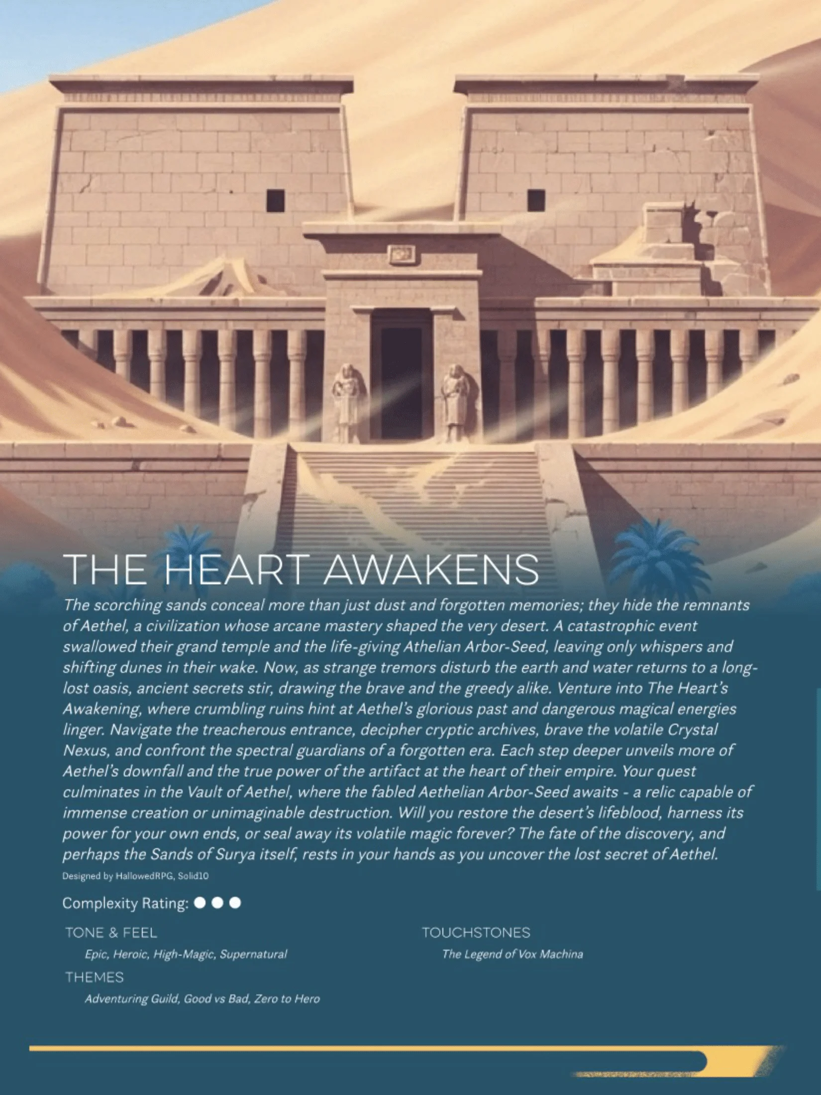 The Heart's Awakening Adventure Guide | Daggerheart Compatible product image (2)