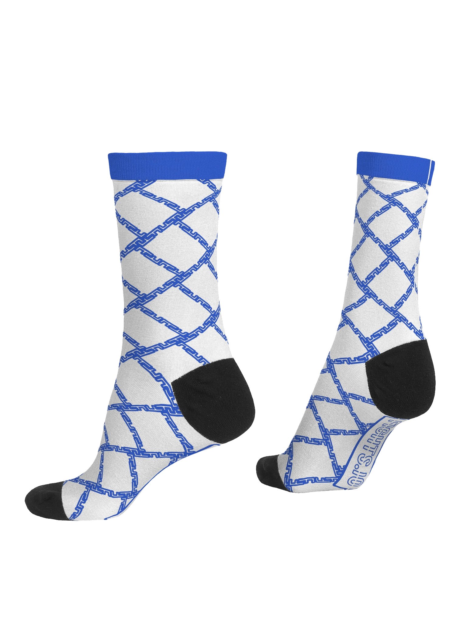 CHAINLINK Socks - White/Blue (Cornerman Edition) product image (4)