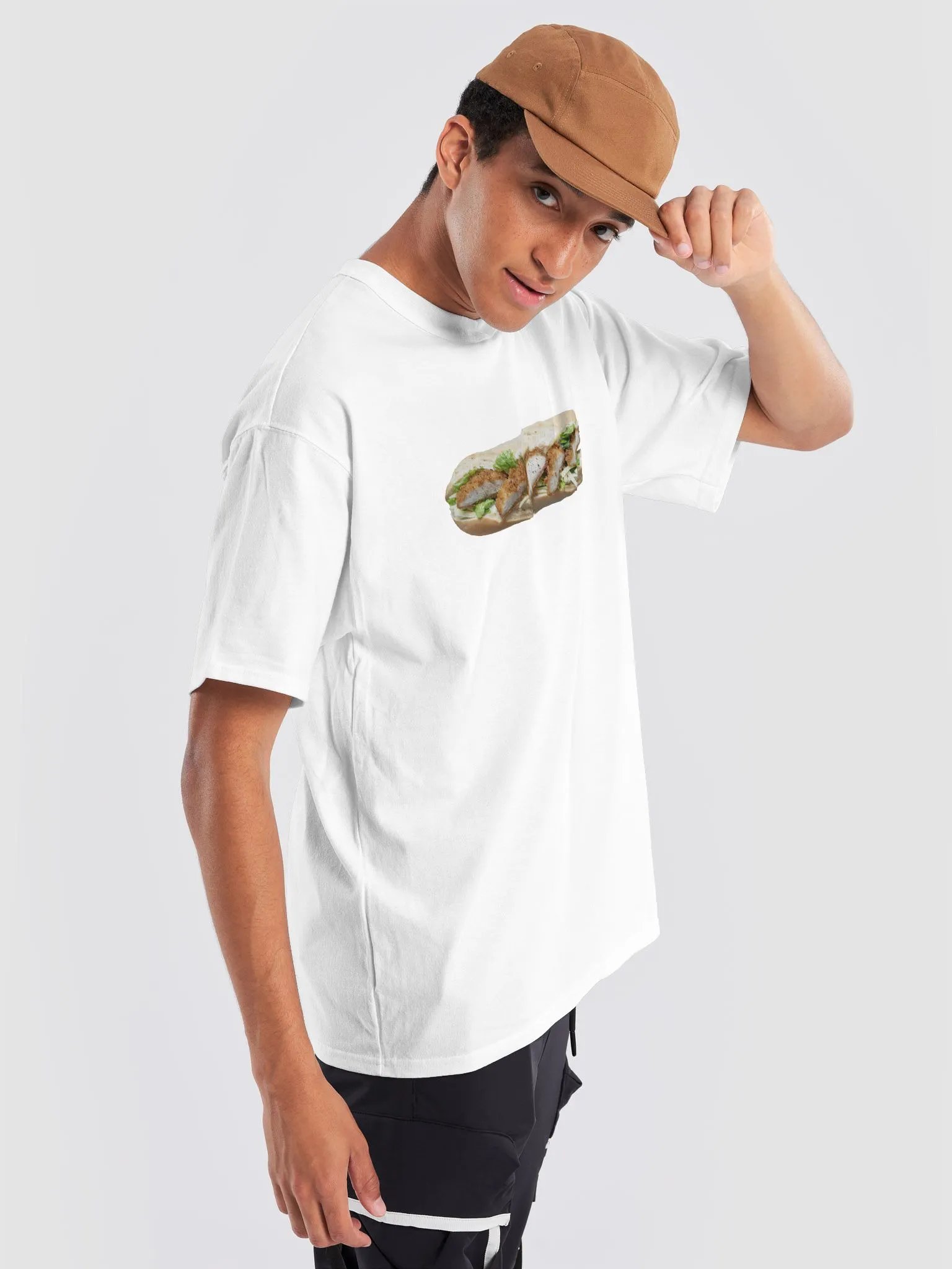 Chicken Fillet Roll Relaxed Fit T-Shirt product image (8)