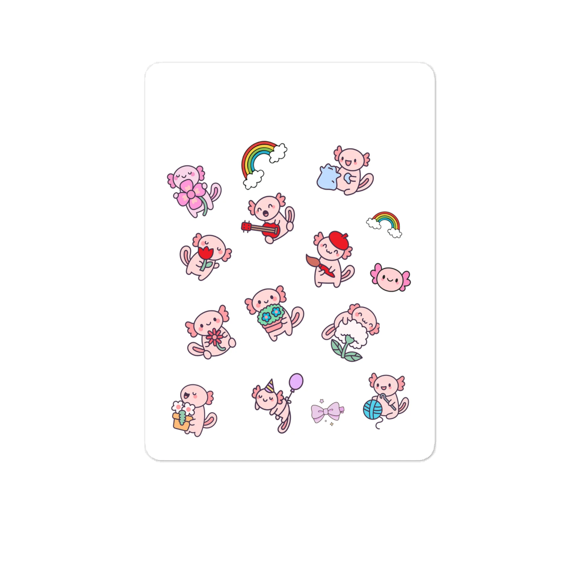 Axolotl Sticker Pack product image (1)