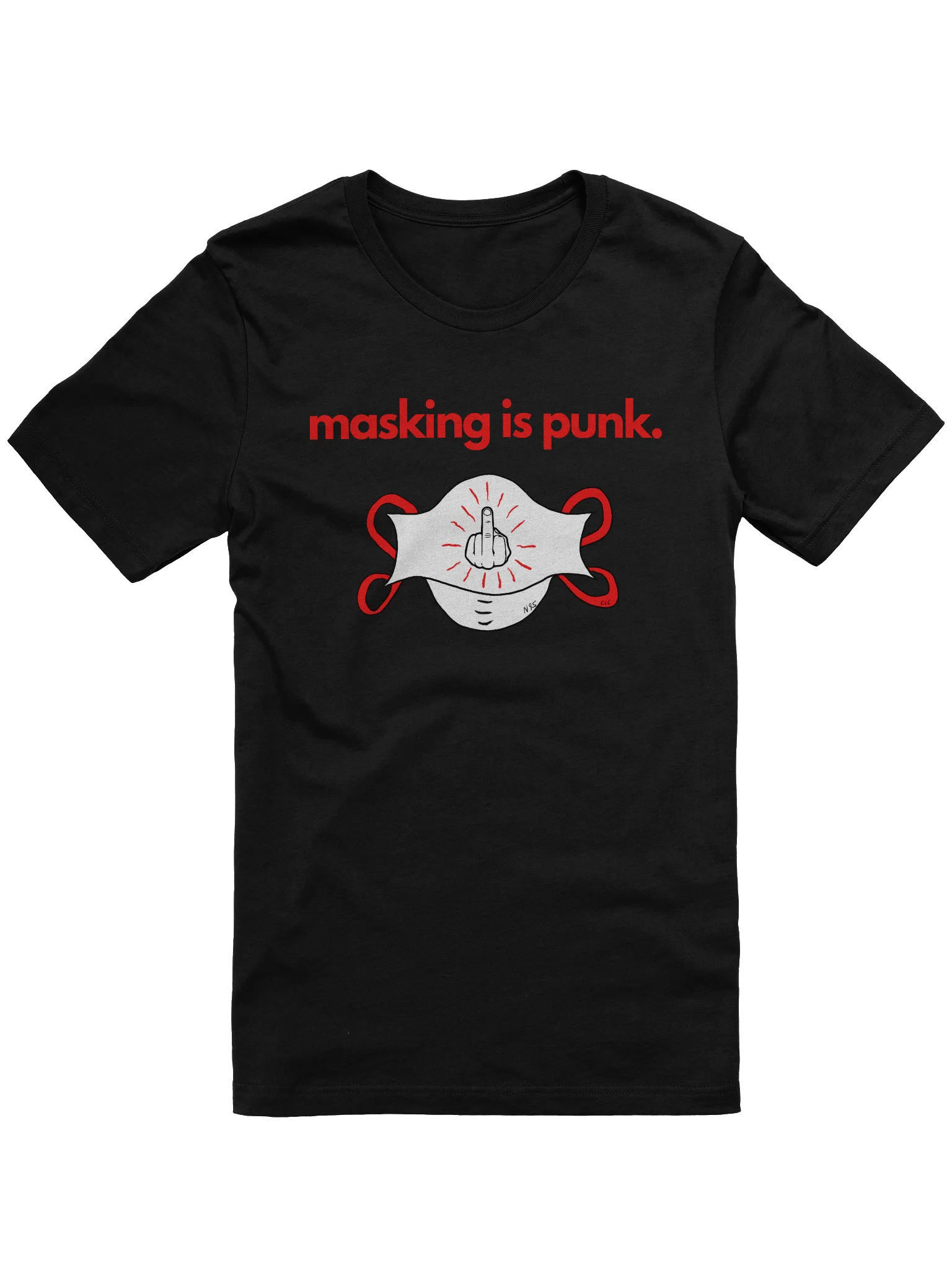 Masking Is Punk tee product image (1)