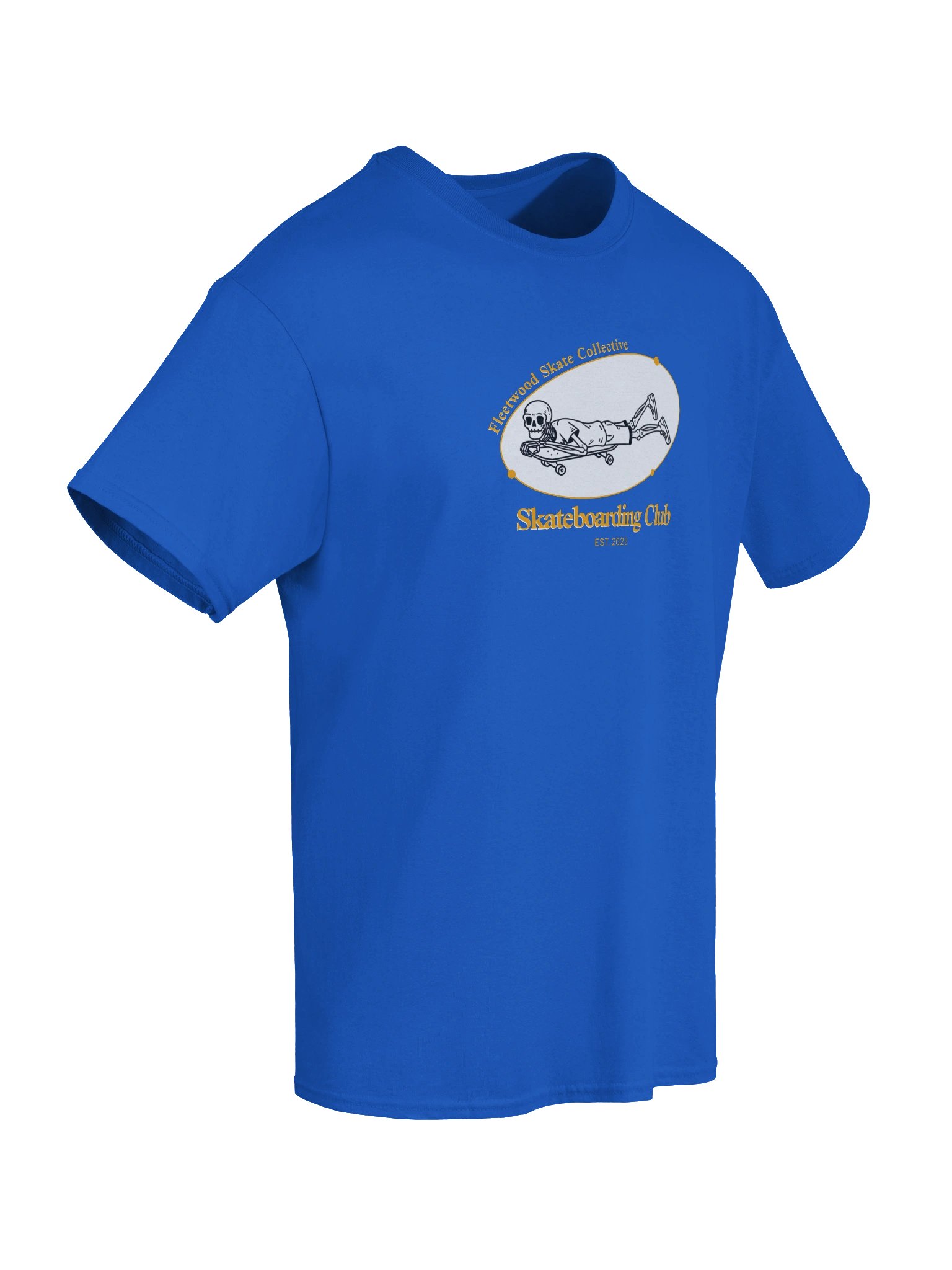 Fleetwood Skate Club Yellow T-Shirt product image (55)