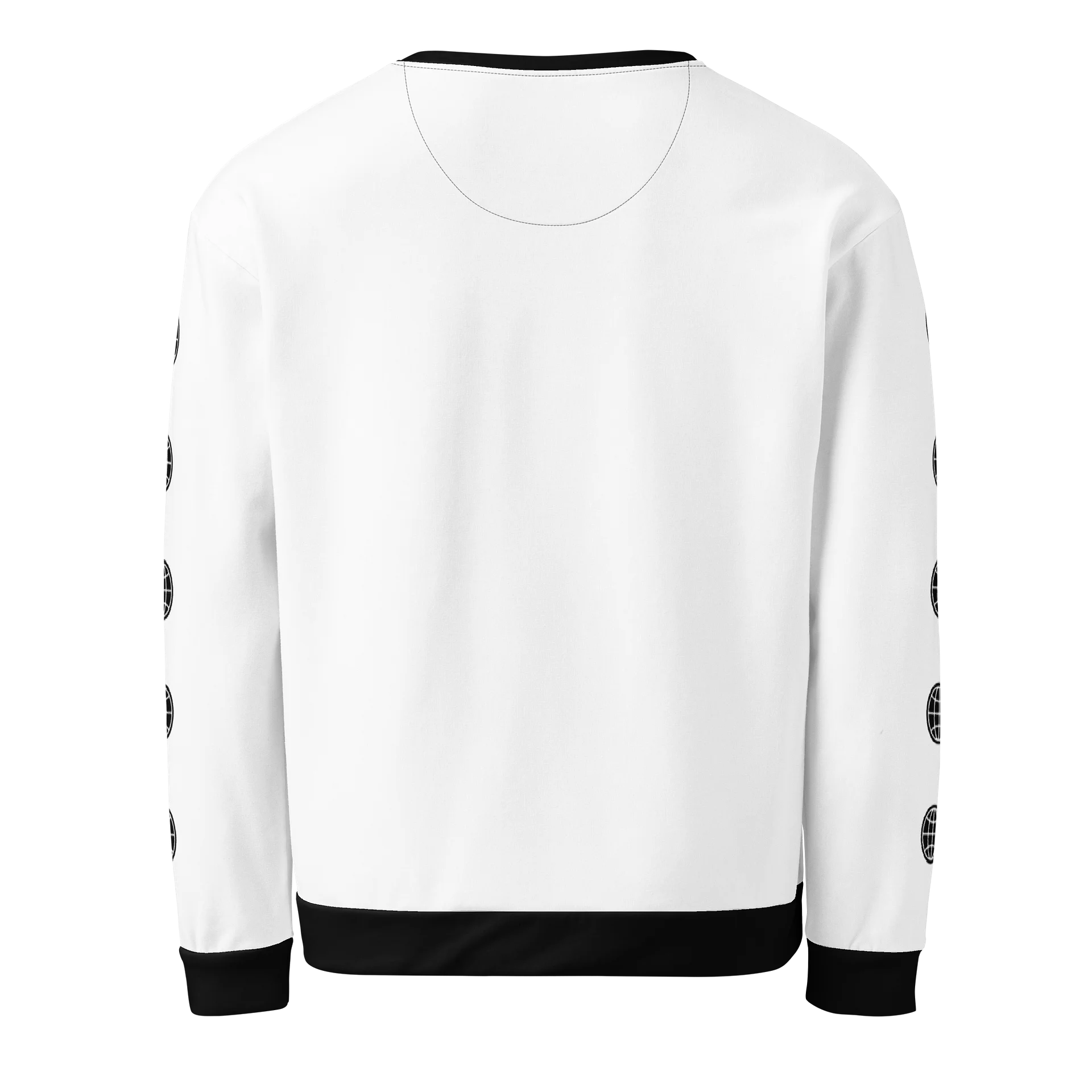 The Y2K White/Black Sweatshirt product image (2)