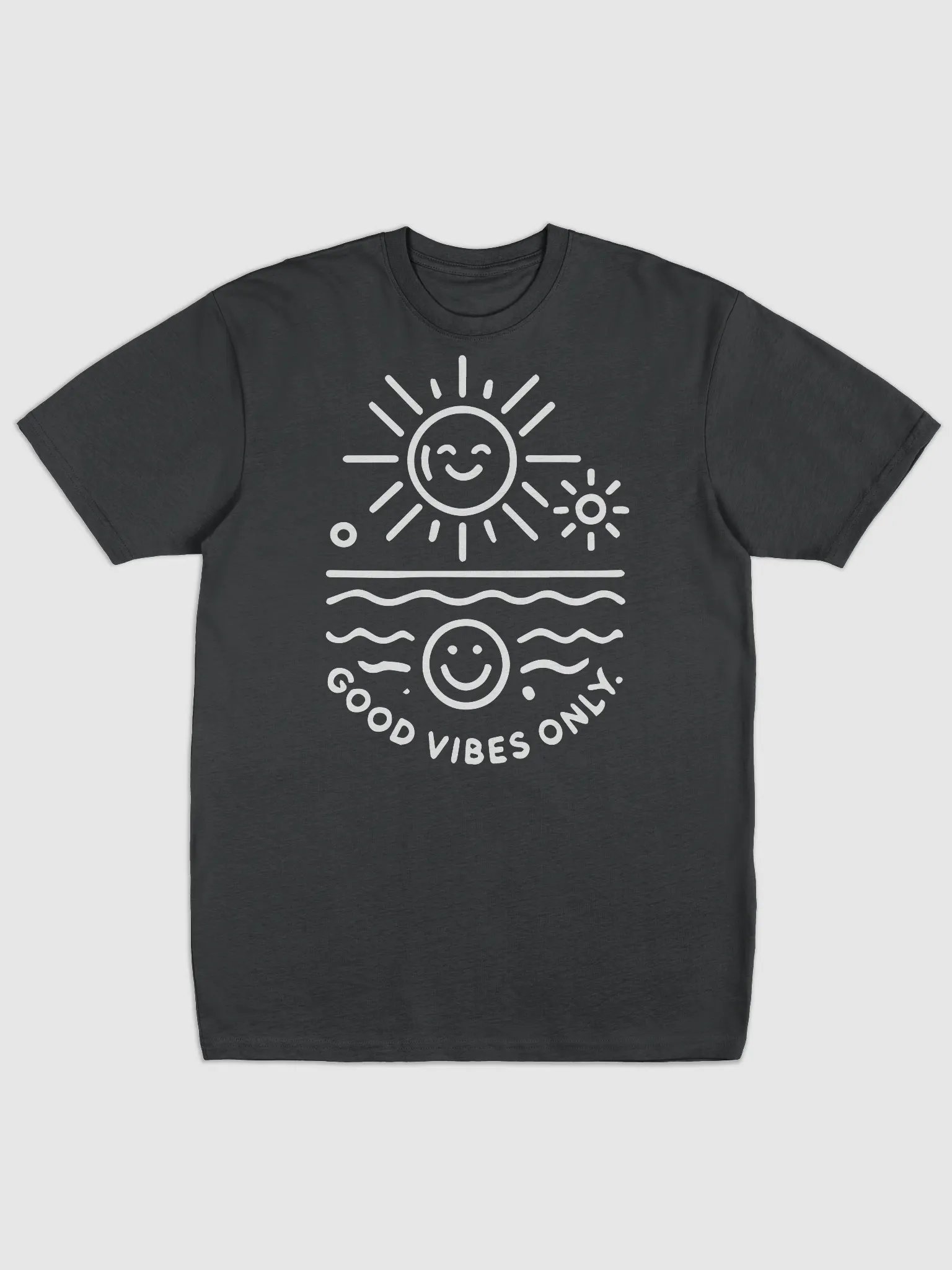 Good Vibes Only | Cotton Heritage Men's Premium Heavyweight Tee product image (1)