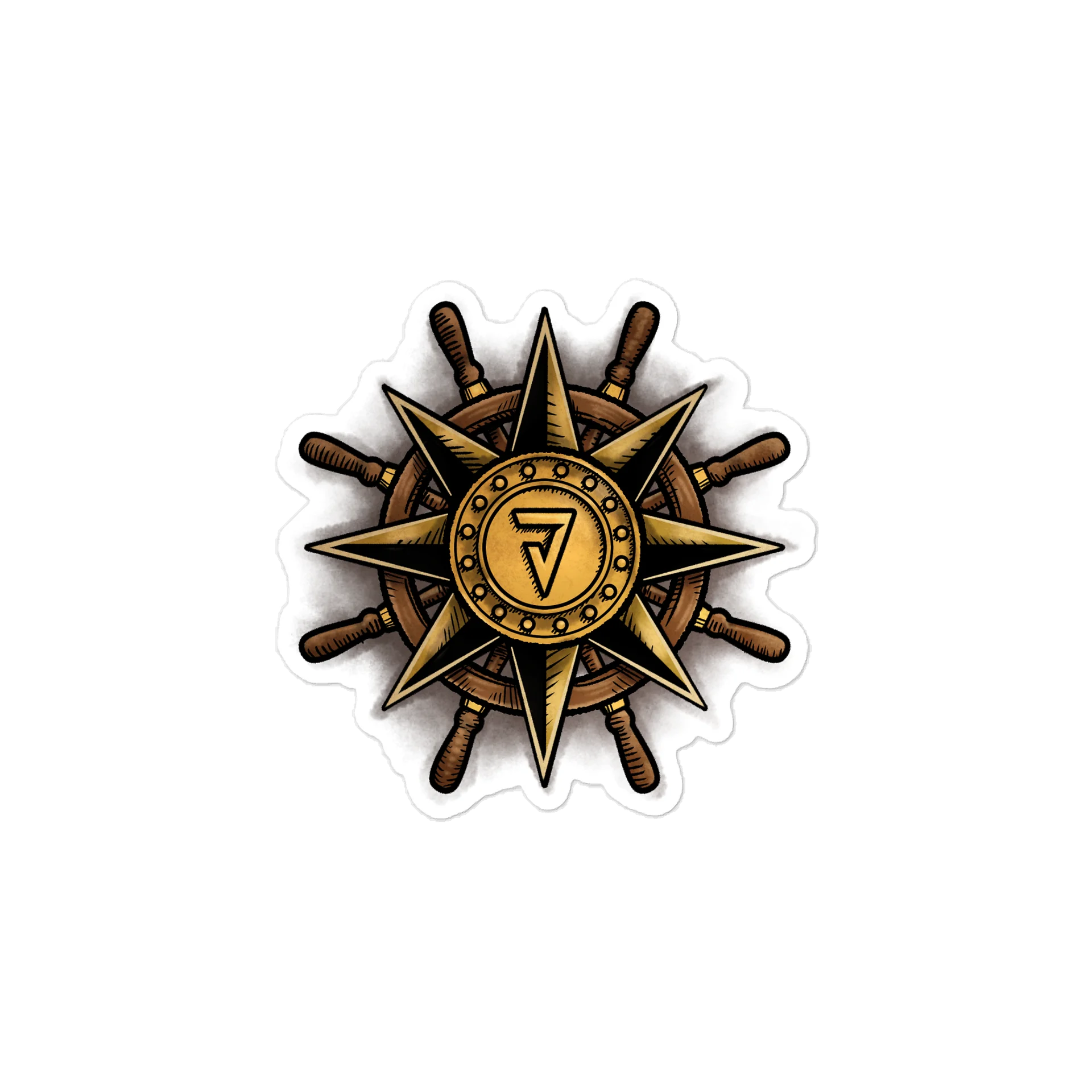 Jevination Compass Rose Stickers! product image (2)