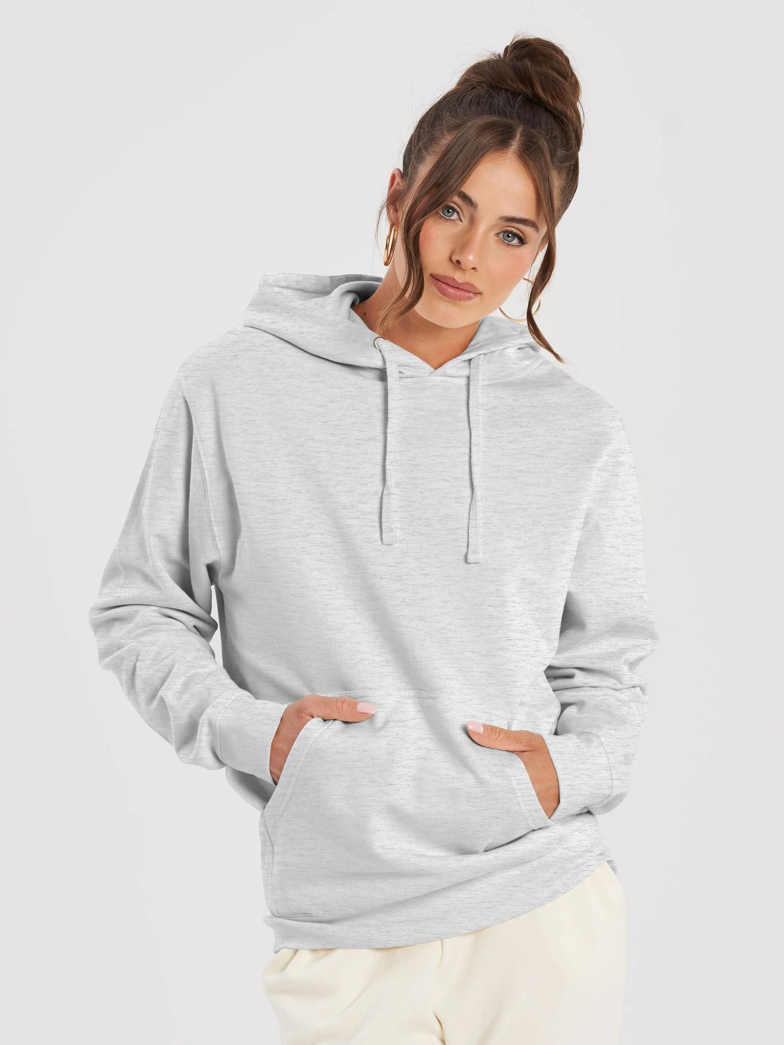 dupling Signal Hoodie (Grey Heather) product image (5)