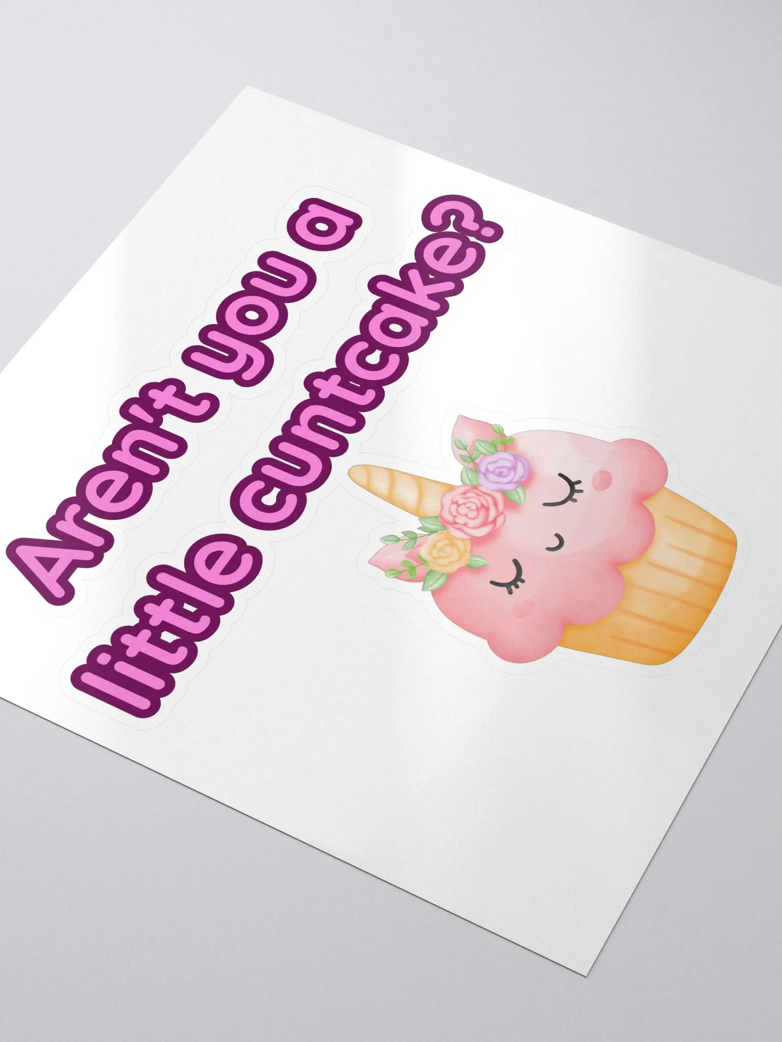 cuntcake sticker product image (3)
