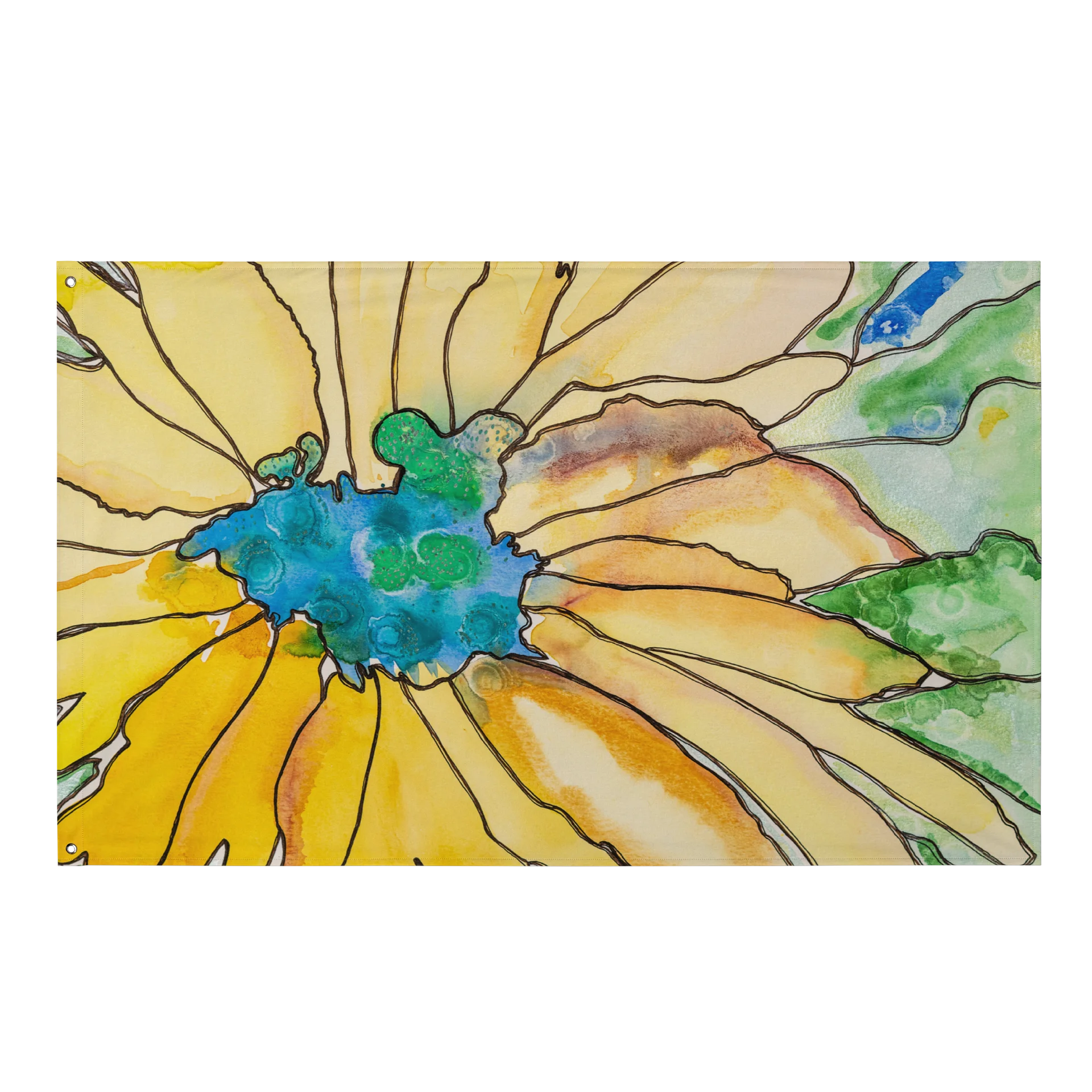 Sunwashed Bloom Flag product image (1)