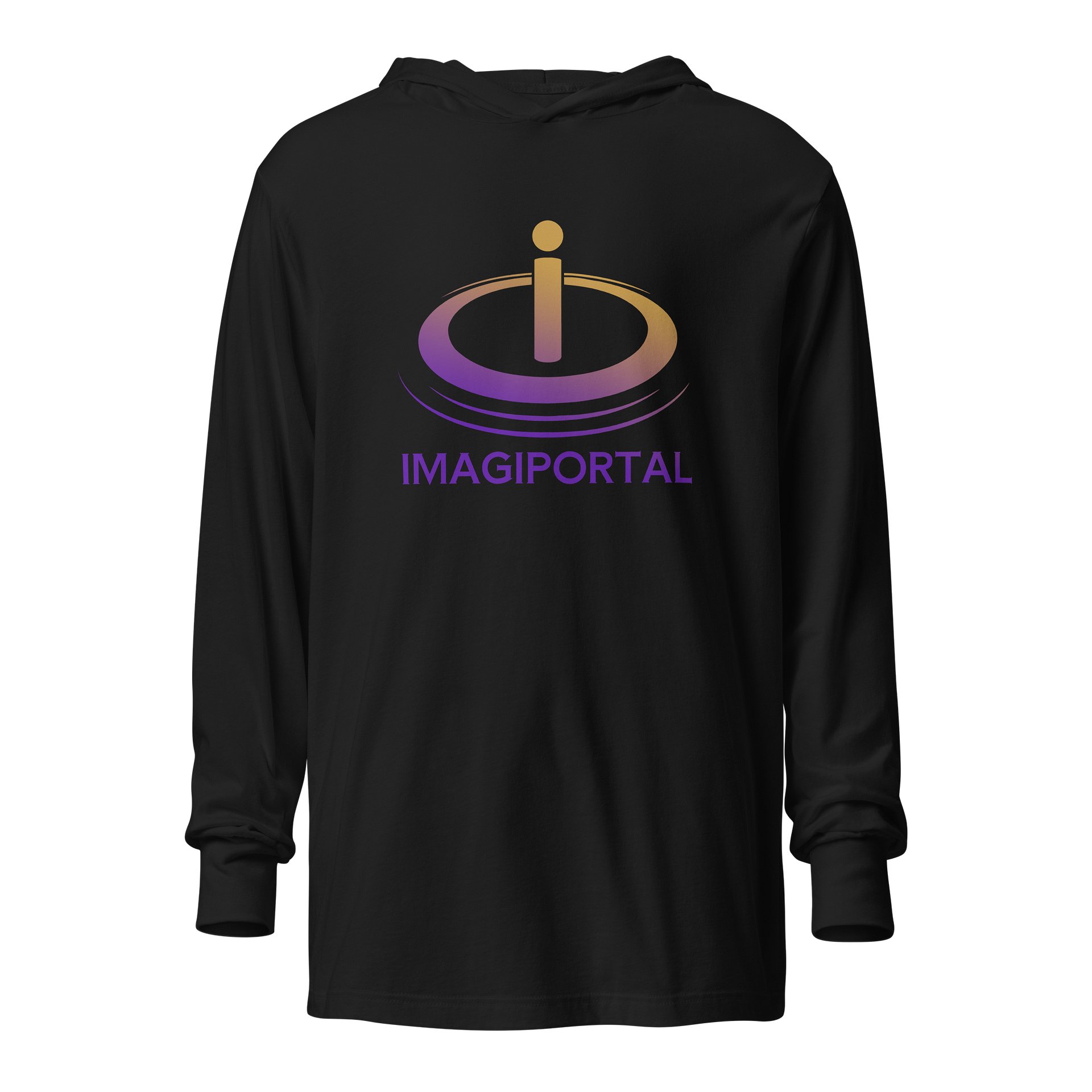 ImagiPortal Logo Unisex Hooded Tee product image (1)