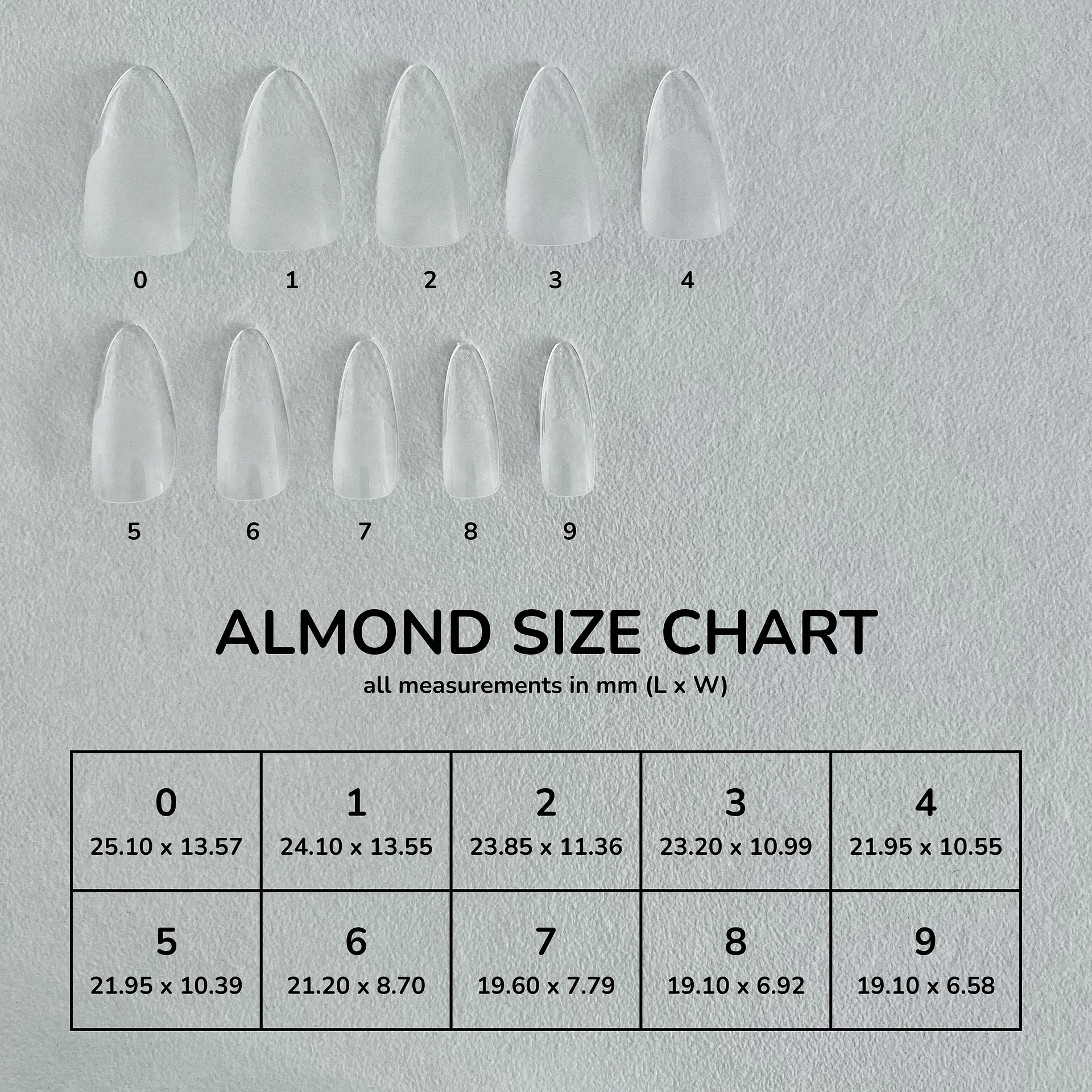 Soft Gel Nail Tip Sizing Kit product image (3)