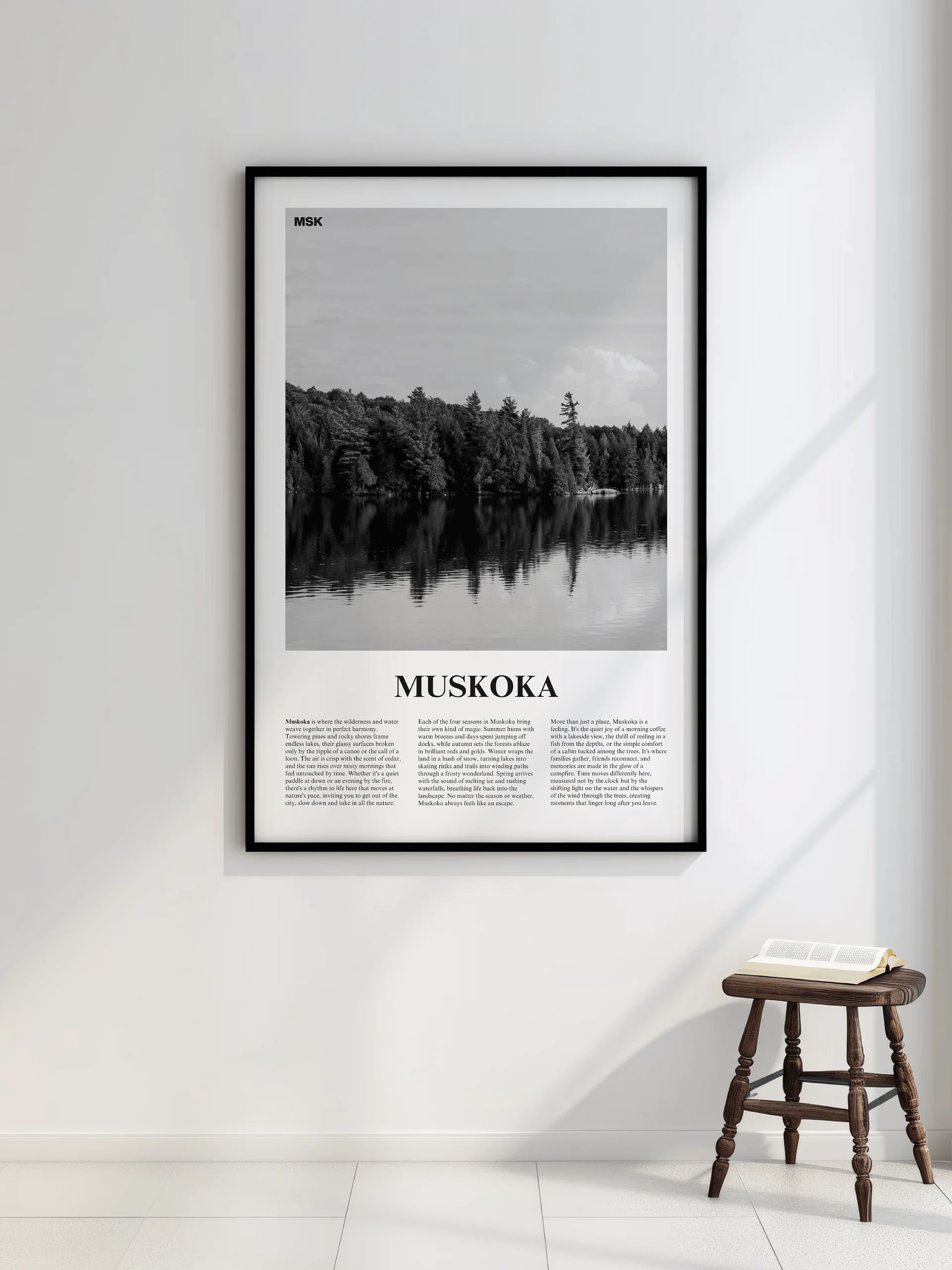 Muskoka 01 Newspaper Poster product image (2)