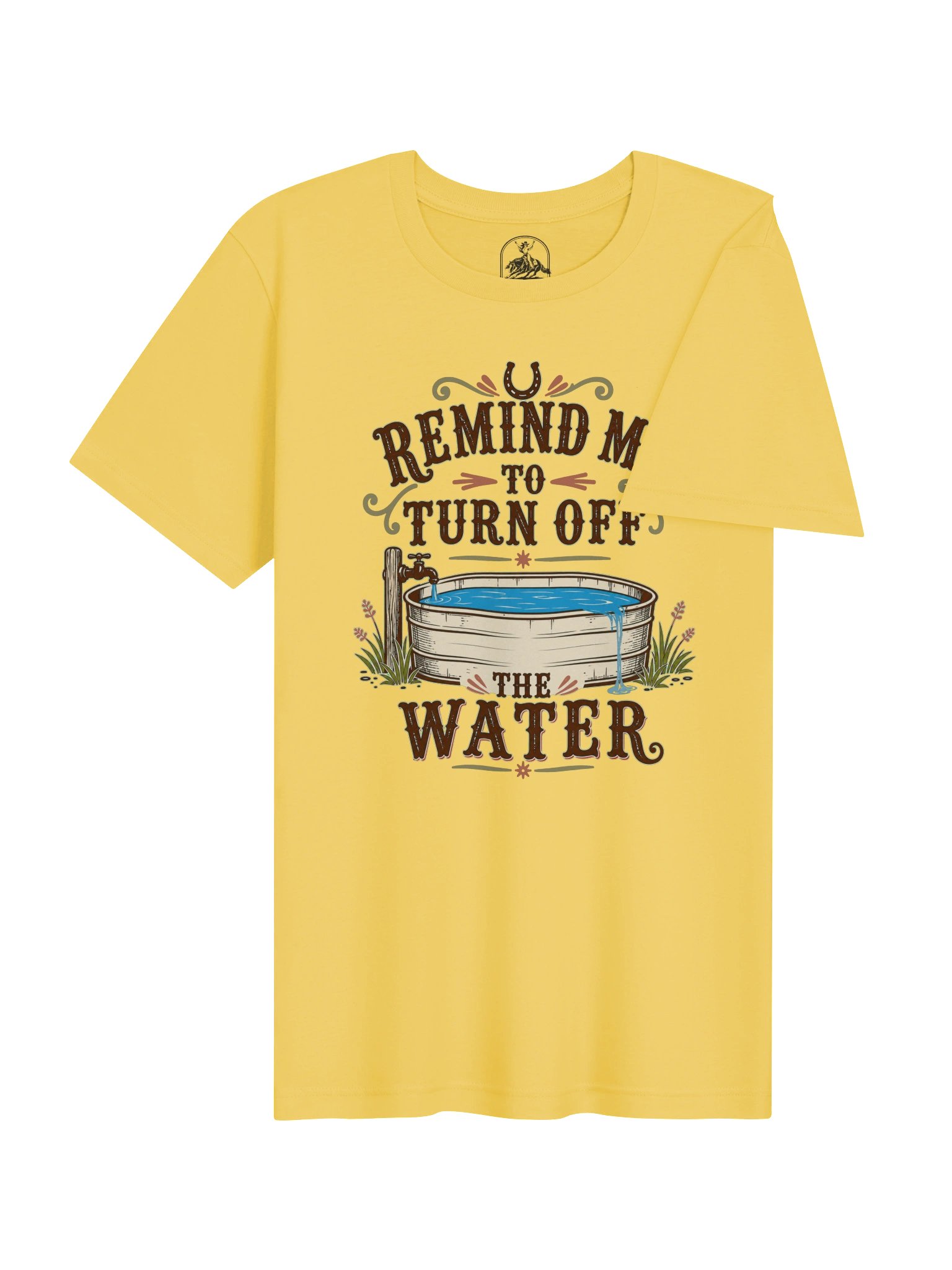 Remind Me to Turn Off the Water Tee product image (24)