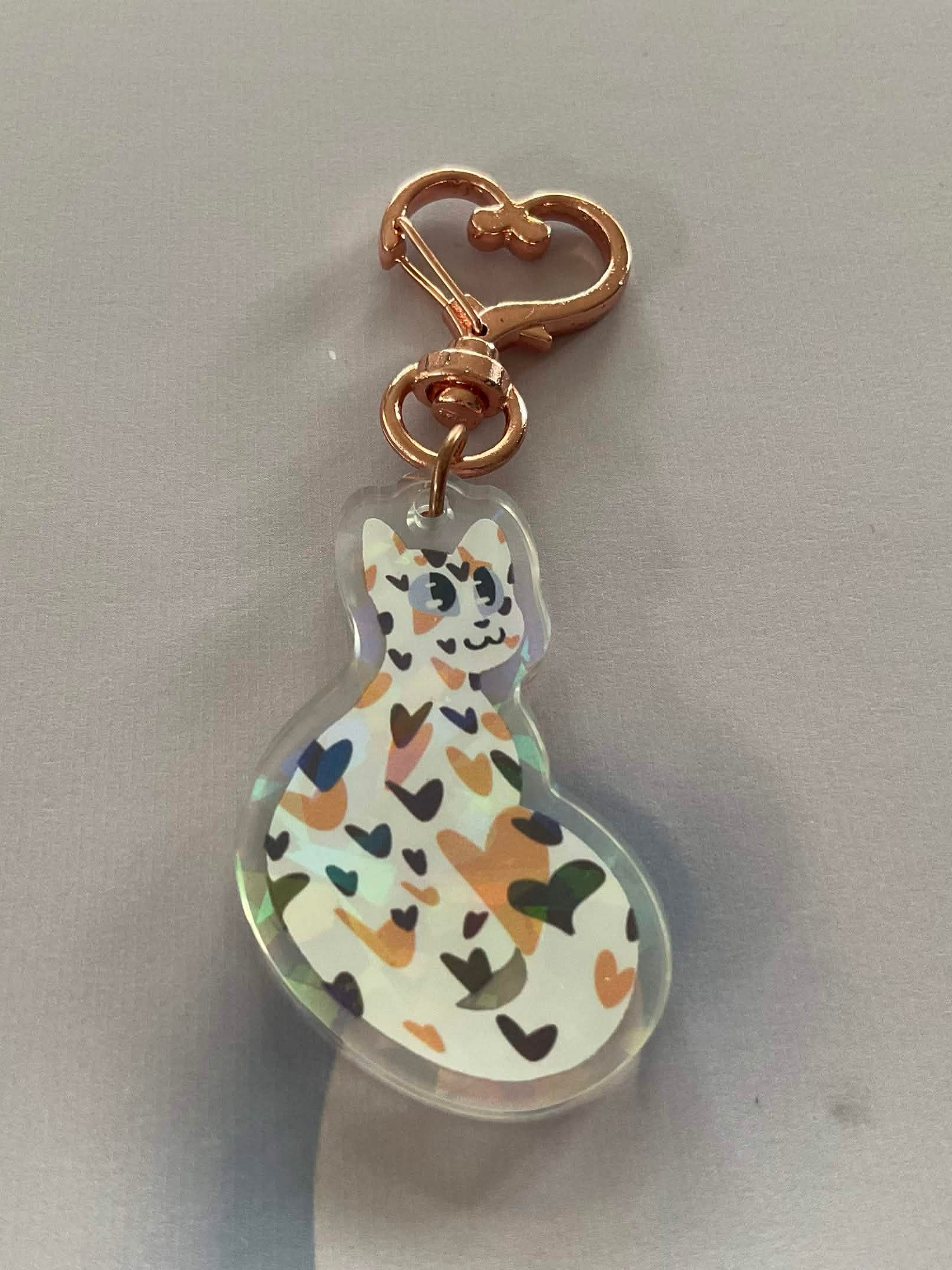 "Heart Calico" charm product image (1)