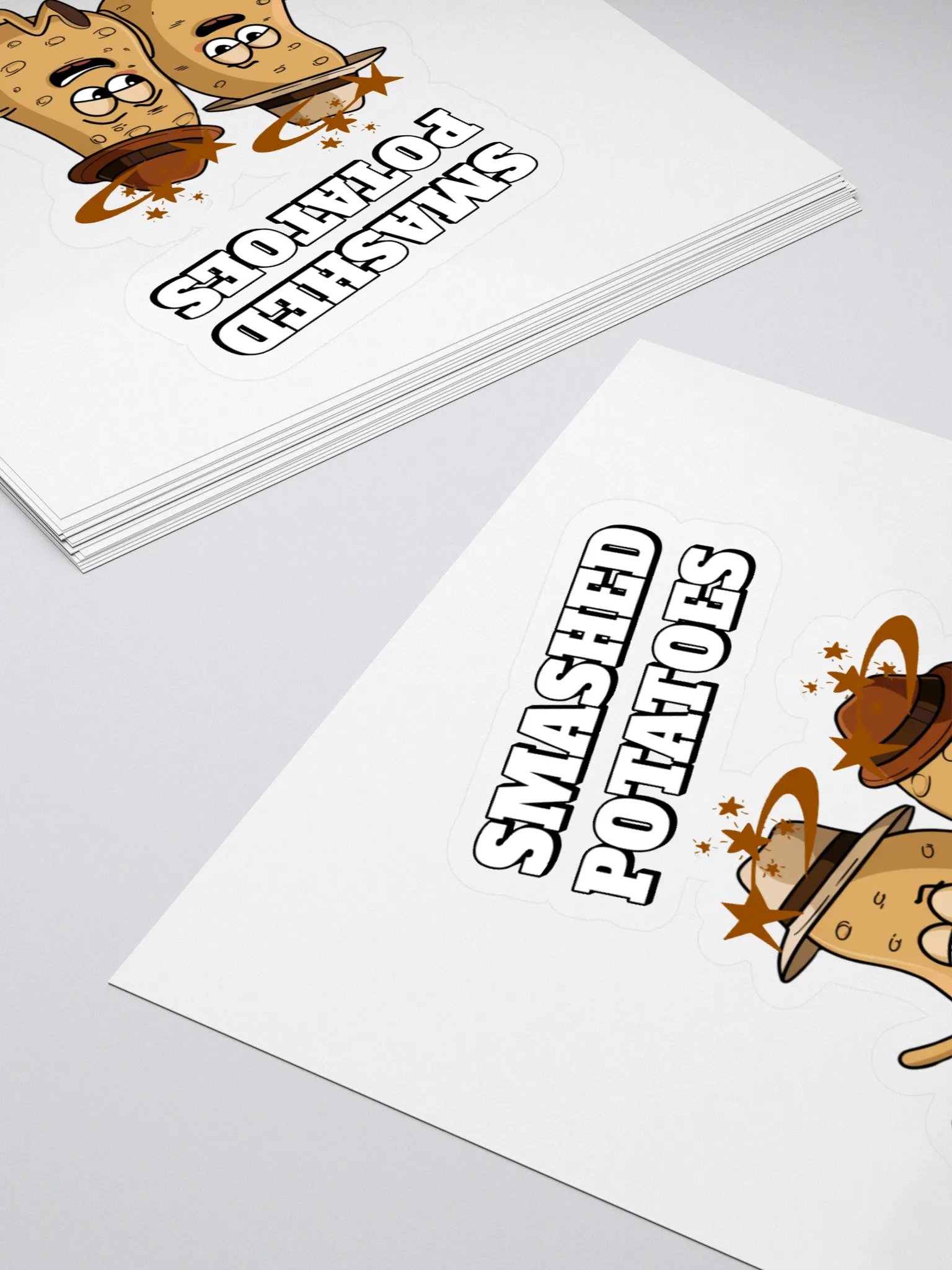 Smashed Potatoes - Funny Humorous Sticker product image (4)