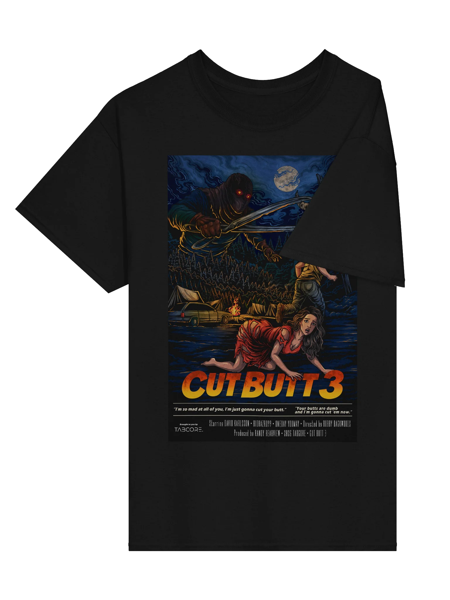 Cut Butt 3 - Movie Poster - T-shirt product image (4)