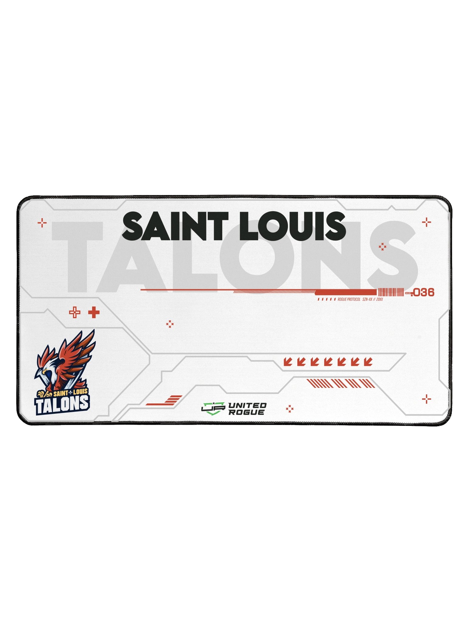 Saint Louis Talons White Desk Mat product image (1)
