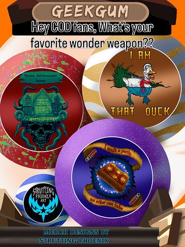 No cheating! Drop their names in the comments! And if you get a chance check out my new call of duty zombies merch linked in ...