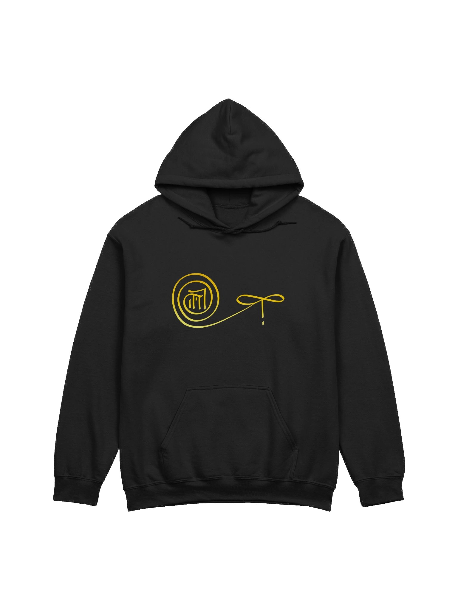 Gold Prosperity Symbol Hoodie product image (1)