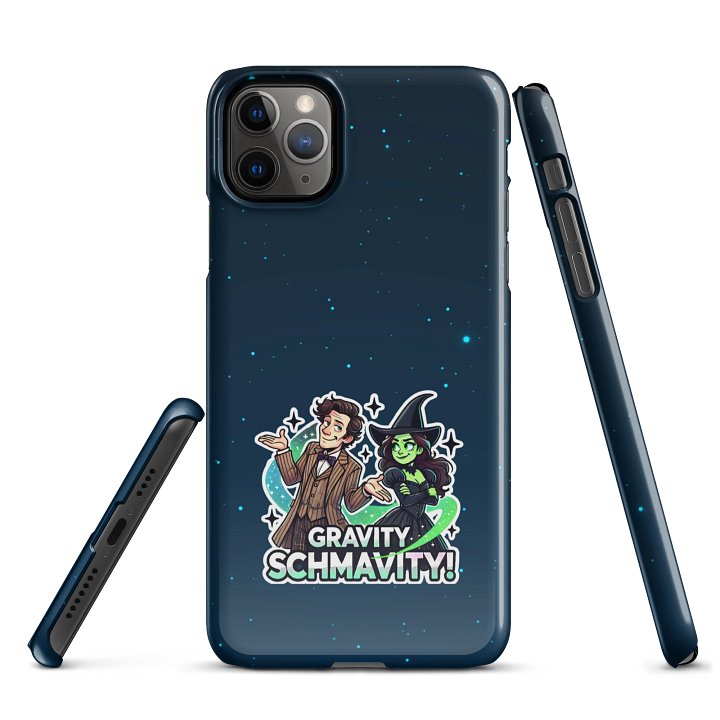 Defying Gravity Schmavity iPhone Case – Snap-On Wicked Doctor Who Mashup Cover product image (2)
