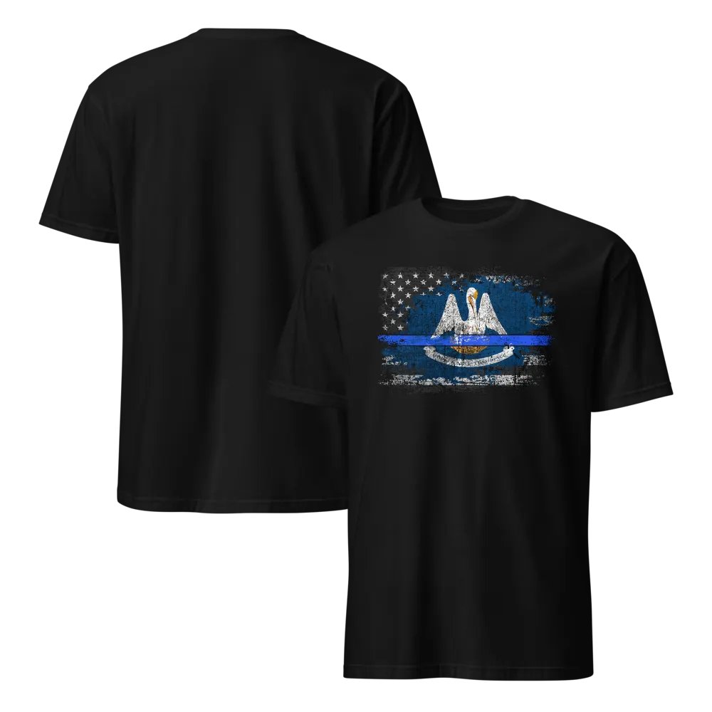 Louisiana Thin Blue Line Flag product image (6)