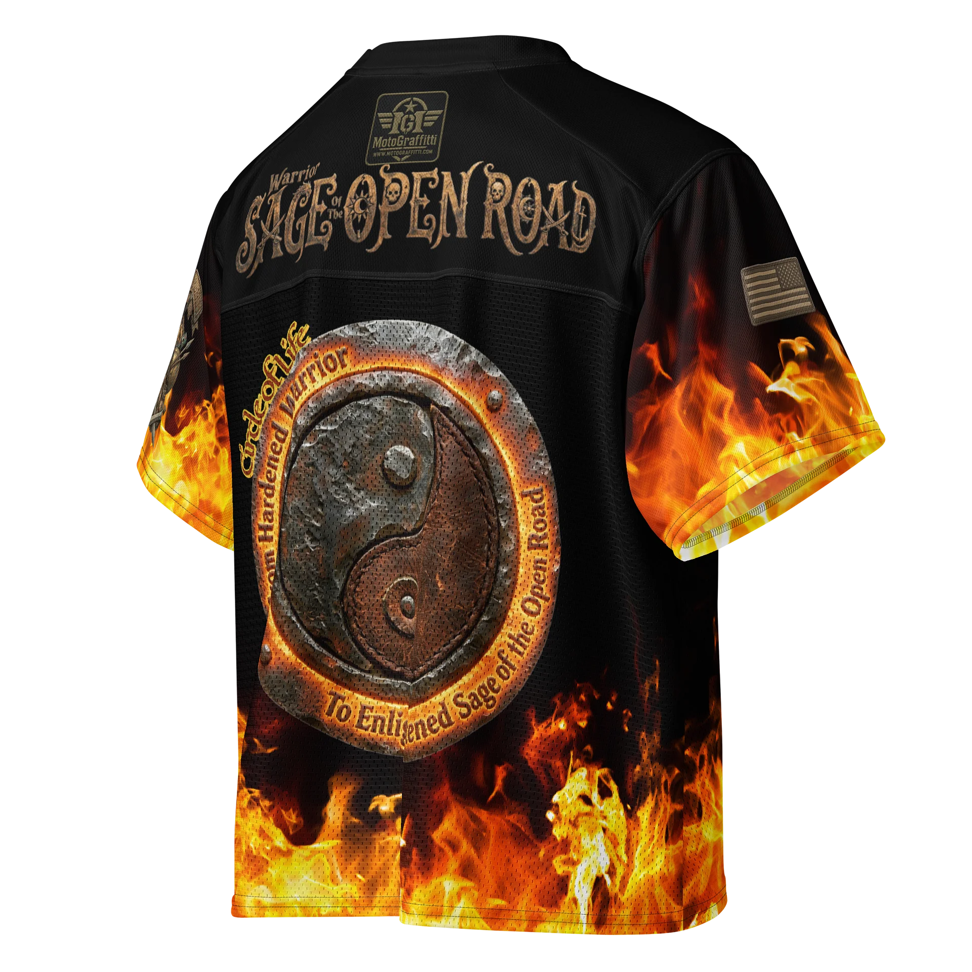 MötoGraffitti Warrior Sage Air Force Football Jersey product image (4)
