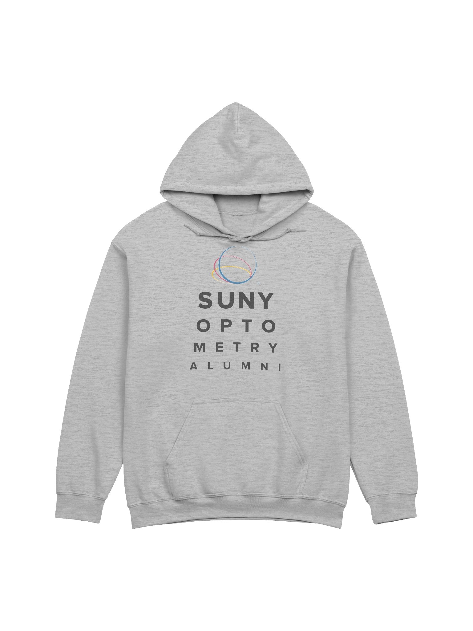 SUNY Optometry - Alumni Snellen Chart Hoodie product image (1)