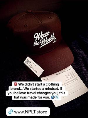 From weekend road trips to international adventures, the “Wear the World” collection is for people who refuse to stay in one place mentally or physically. Every destination teaches something new. Every stamp tells a story. This is more than a hat—it’s a reminder to get out there, see more, experience more, and Wear the World. 🧢 Available now at www.NPLT.store #WearTheWorld #TravelTok #TravelLifestyle #NoPlansLetsTravel #TravelMore