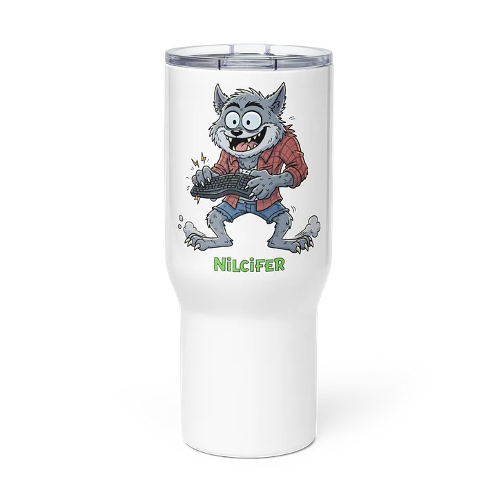Excited Nilcifer Travel Mug product image (3)