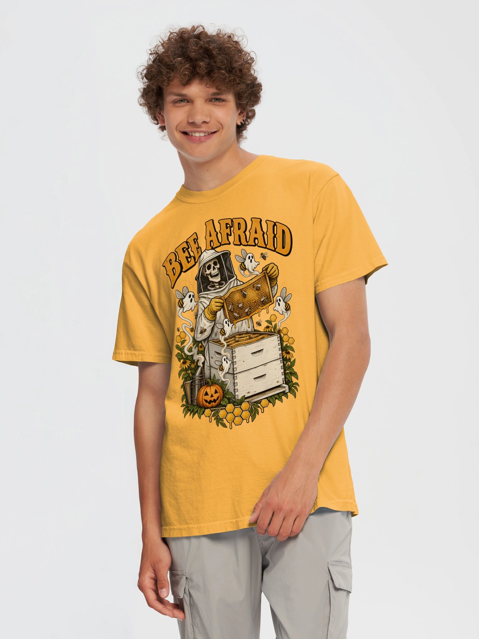 Bee Afraid | Halloween Beekeeper Shirt product image (5)