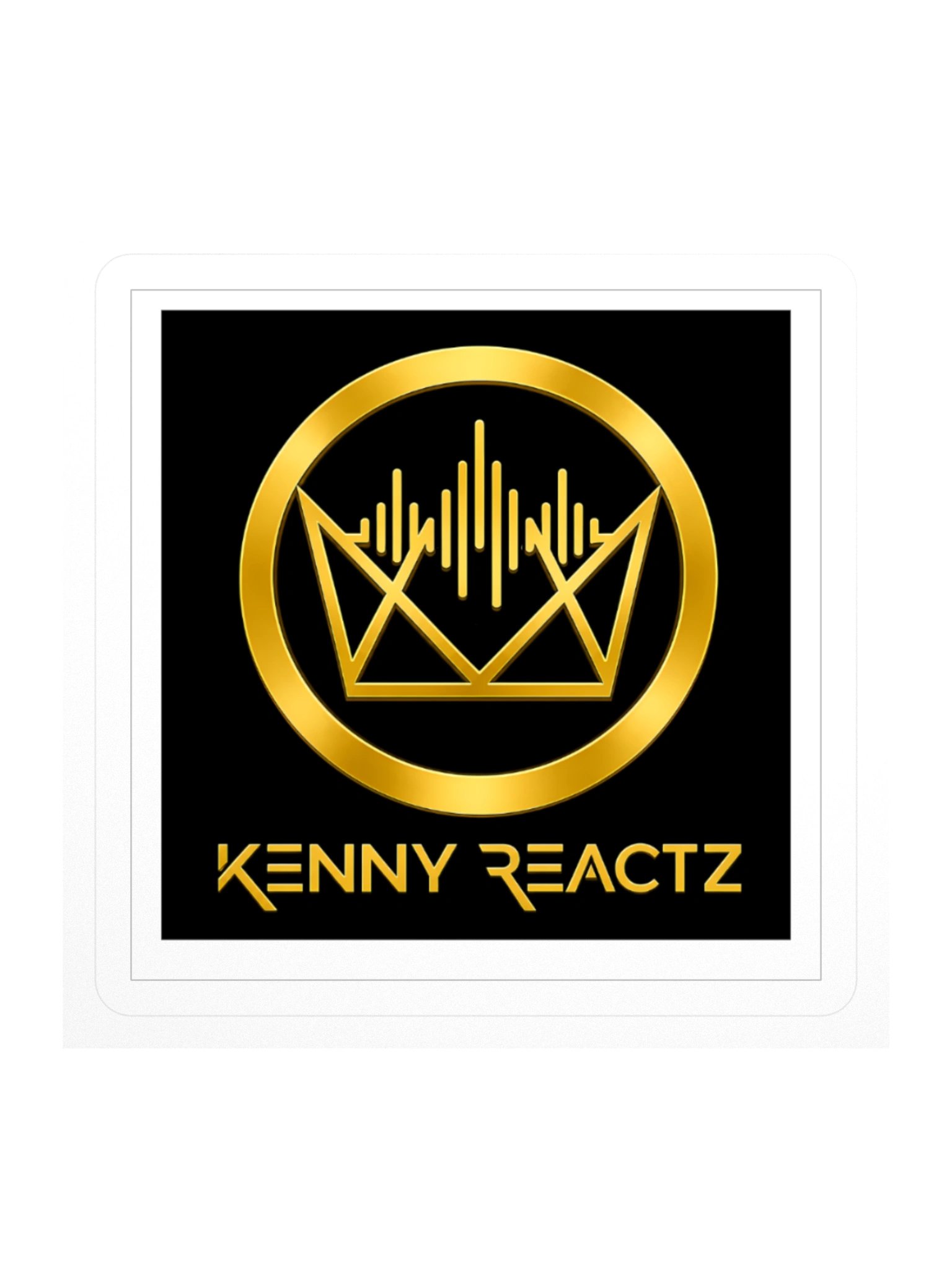 Kenny Reactz Official Crown Sticker product image (1)