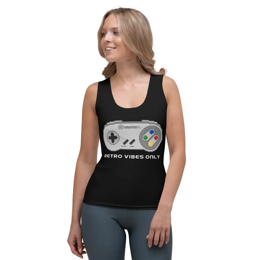 Retro Vibes Fitted Tank product image (1)