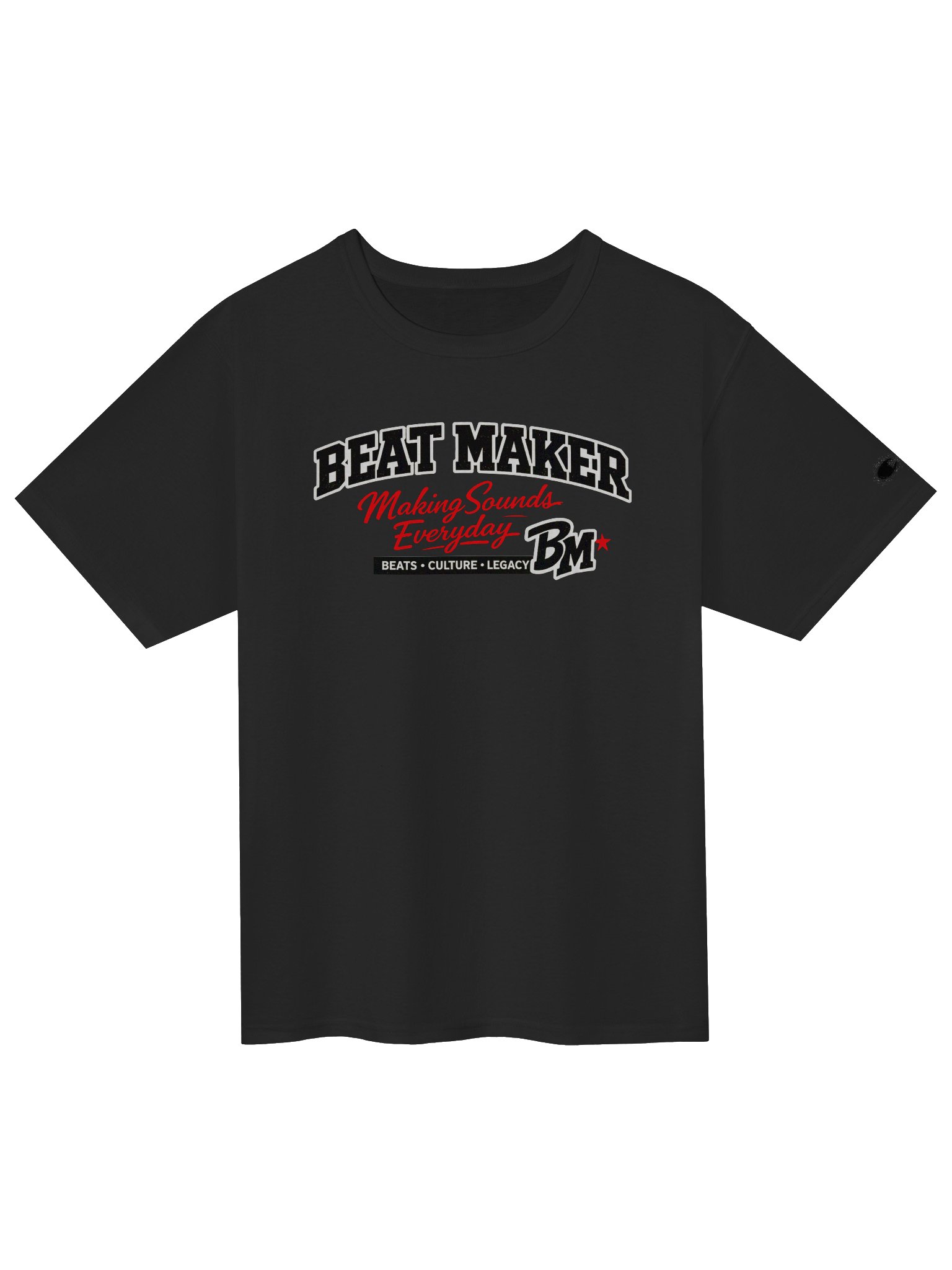 MAKING SOUNDS EVERYDAY" Heavyweight Varsity Tee product image (1)