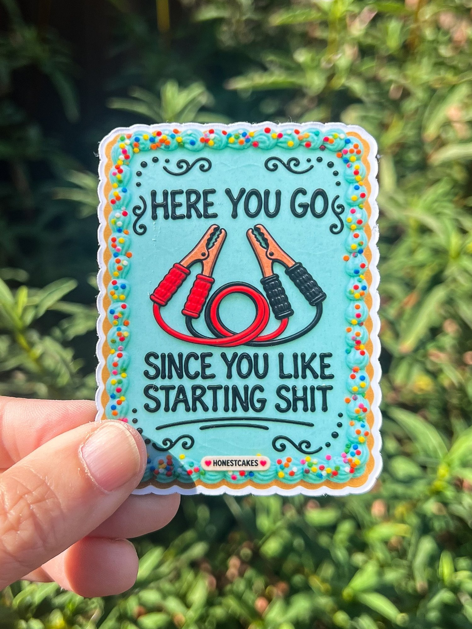 FRIDGE MAGNET: Here You Go, Since You Like Starting Shit - FREE SHIPPING product image (2)