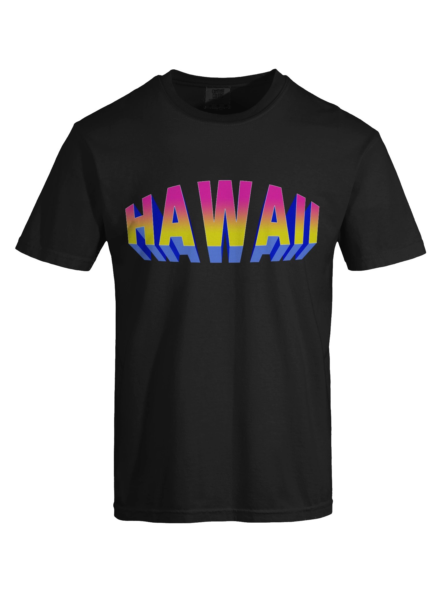 HAWAII 3D Beveled Graphic Tee product image (7)