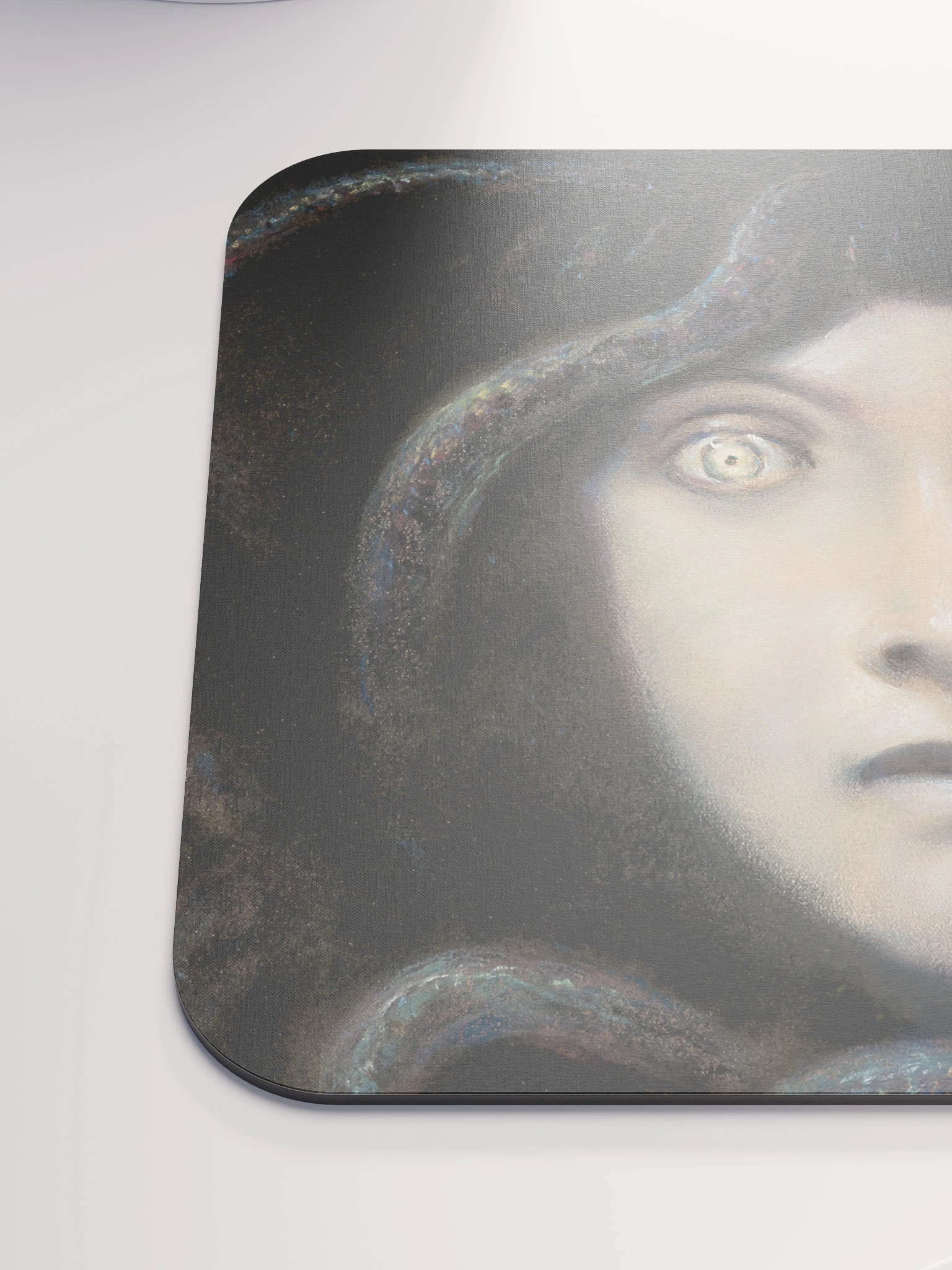 Franz von Stuck – Head of Medusa (“Medusa’s Gaze”) Mouse Pad product image (6)