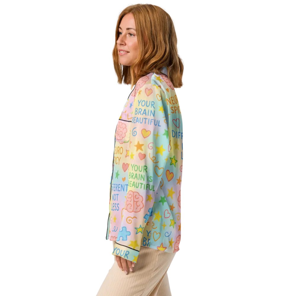 Neurodivergent Doodle Pyjama Top product image (4)